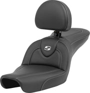 Saddlemen Roadsofa Carbon Fiber Seat - For Harley Davidson