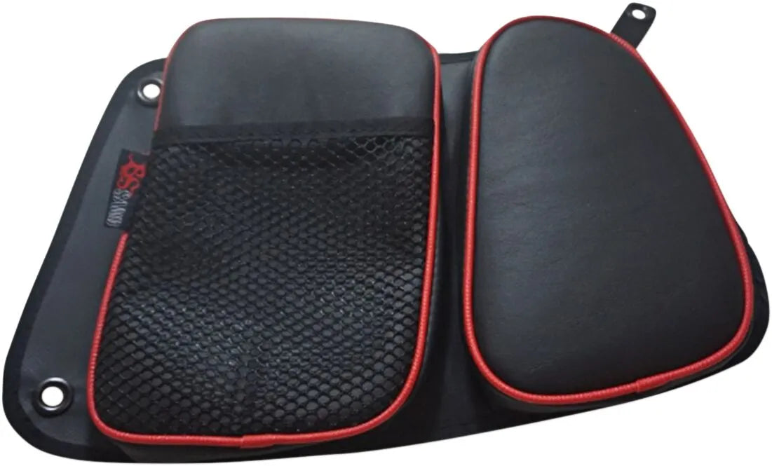 Bs Sand Door Bag - Rear, Black/red