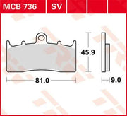 Trw Sv Series Sinter-Bremsbeläge Für Vorderbremse - Vorne