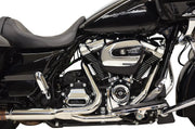 Bassani Xhaust 2x2 Dual Headpipes Für Oem Bagger Slip-ons