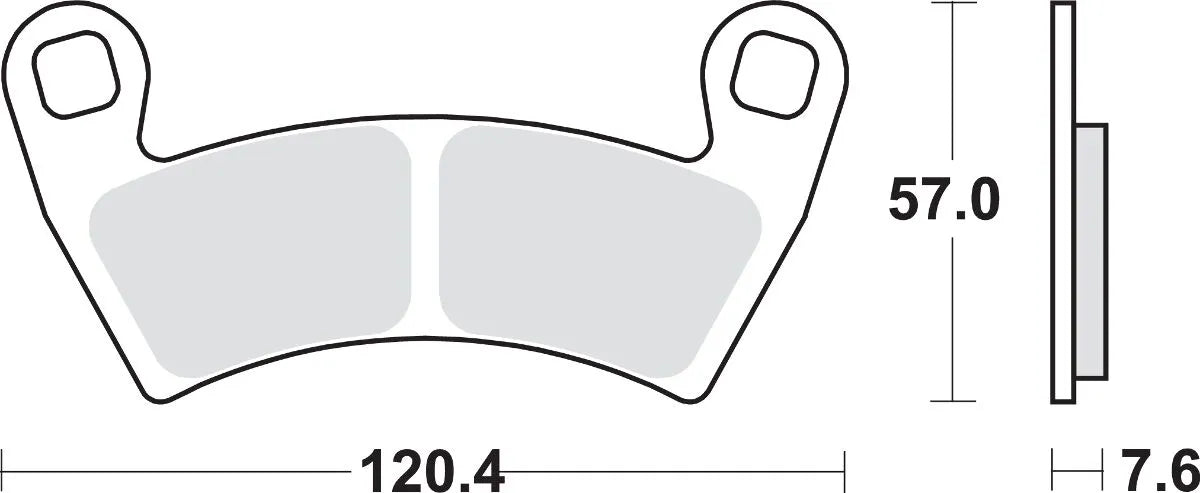 SBS Si Offroad Sinter Bremsbeläge - Vorne & Hinten