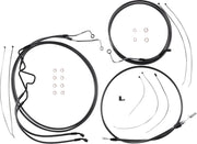 MAGNUM SHIELDING Black Pearl Handlebar Installation Kit for Ape