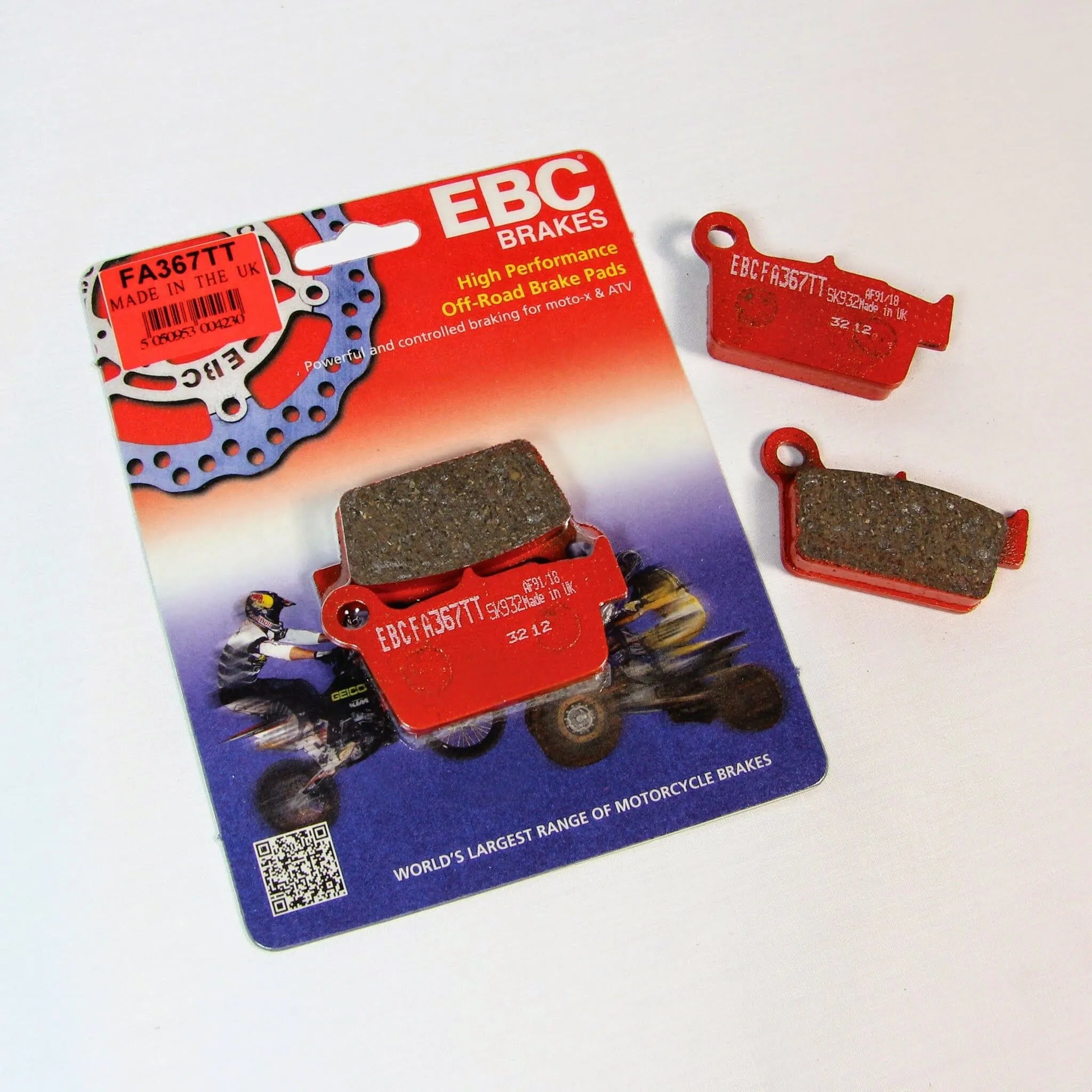 Ebc Tt Sport Carbon Fusion Brake Pads For Tt & Enduro Bikes