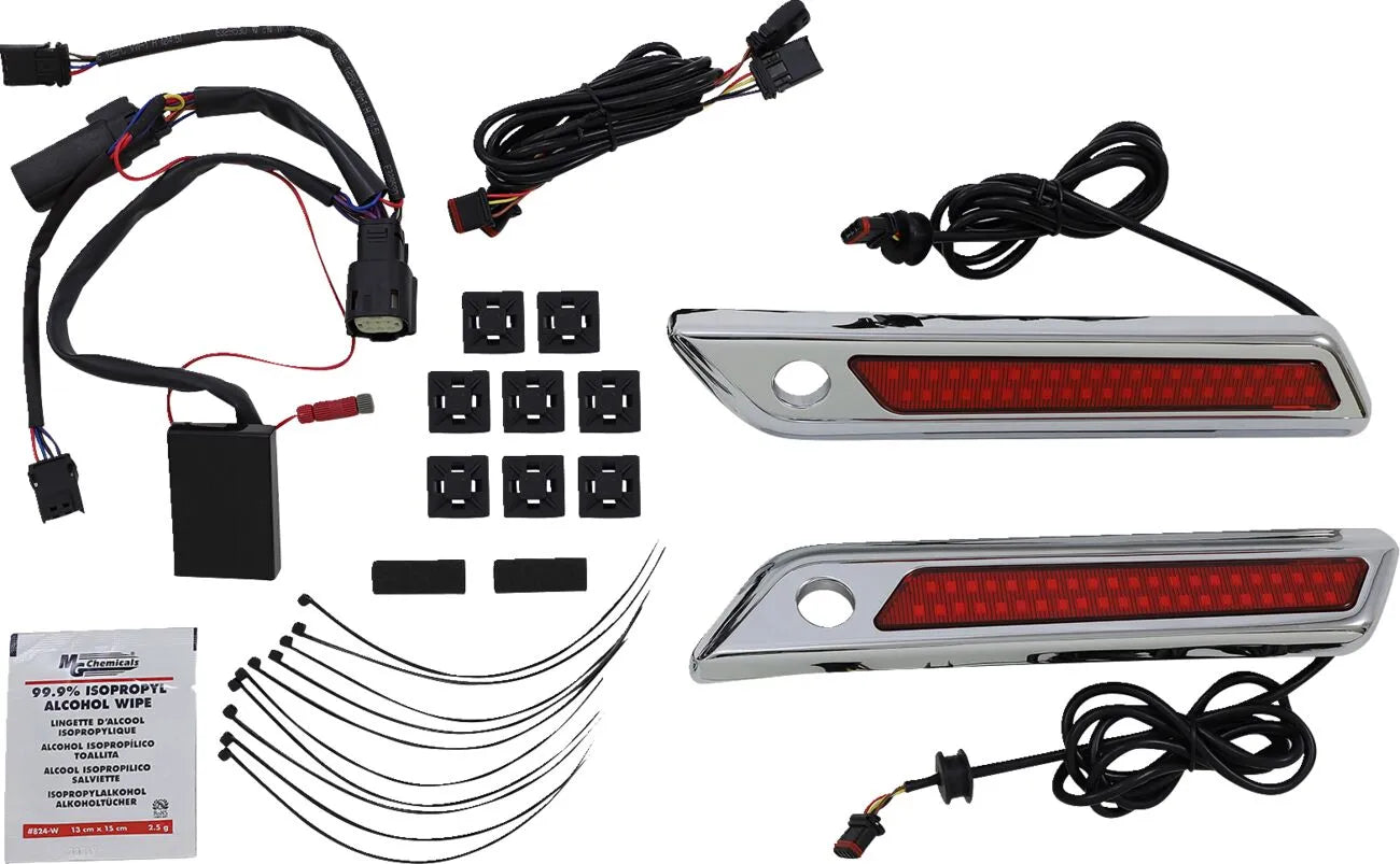 Custom Dynamics Saddlebag Latch Accent Lights