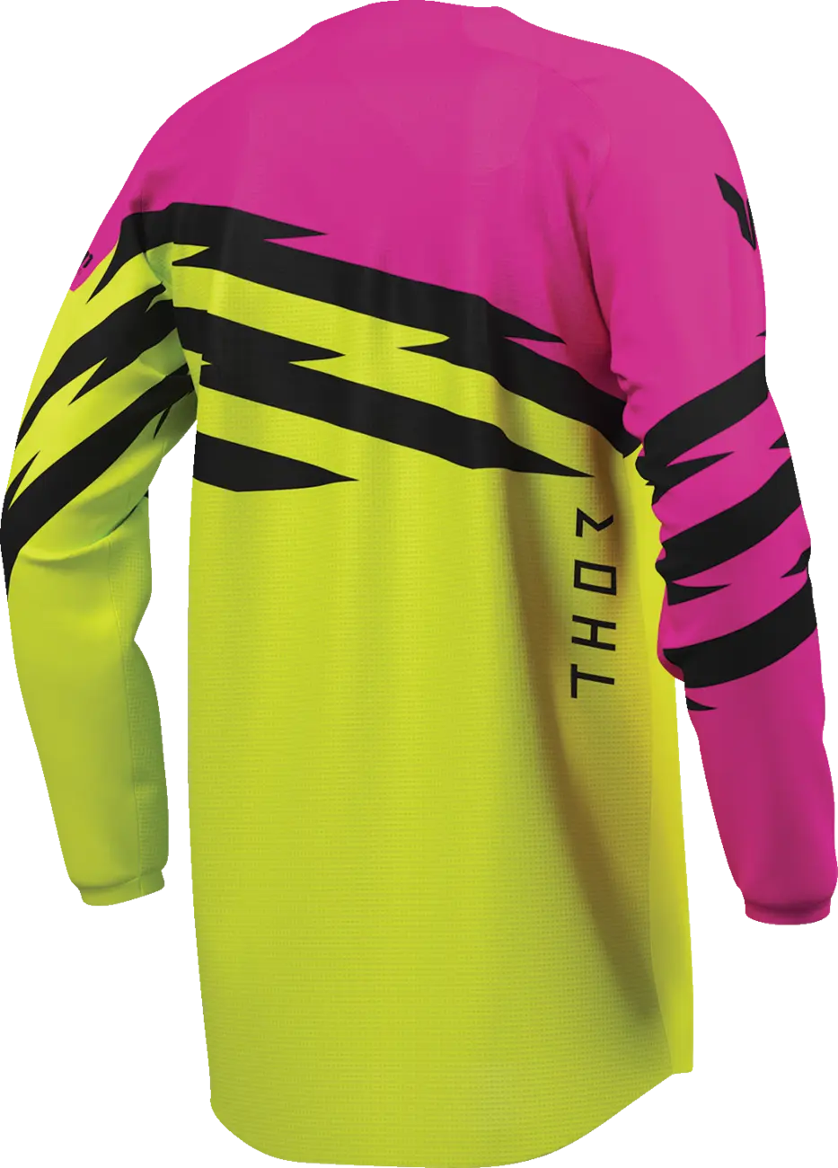 Thor Launchmode Shockie Youth Jersey Acid Fuchsia