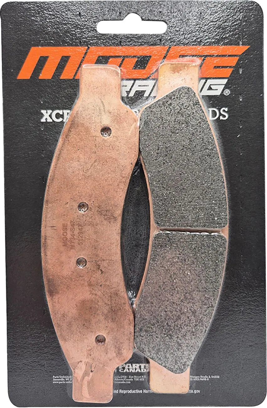 Moose Offroad Sintermetall Bremsbeläge - Hohe Leistung - Vorne