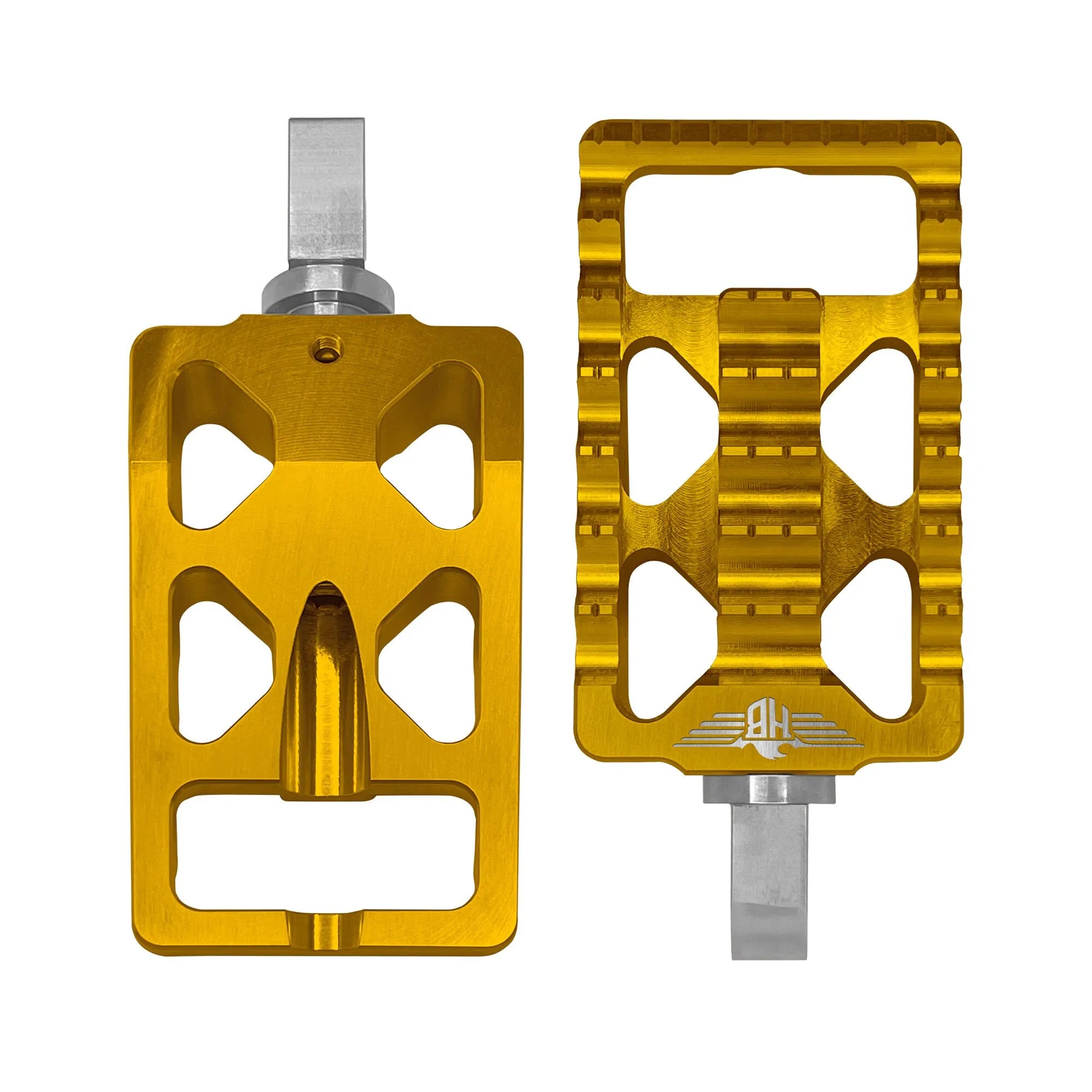 Heinz Bikes Foot Pegs - Adjustable Harley Footrests