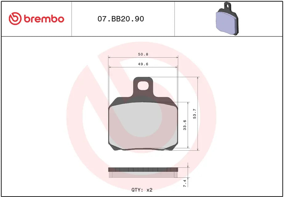 Brembo Genuine Sinter Prime Line Bremsbeläge