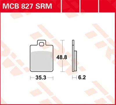 Trw Ec Series Keramik Bremsbeläge