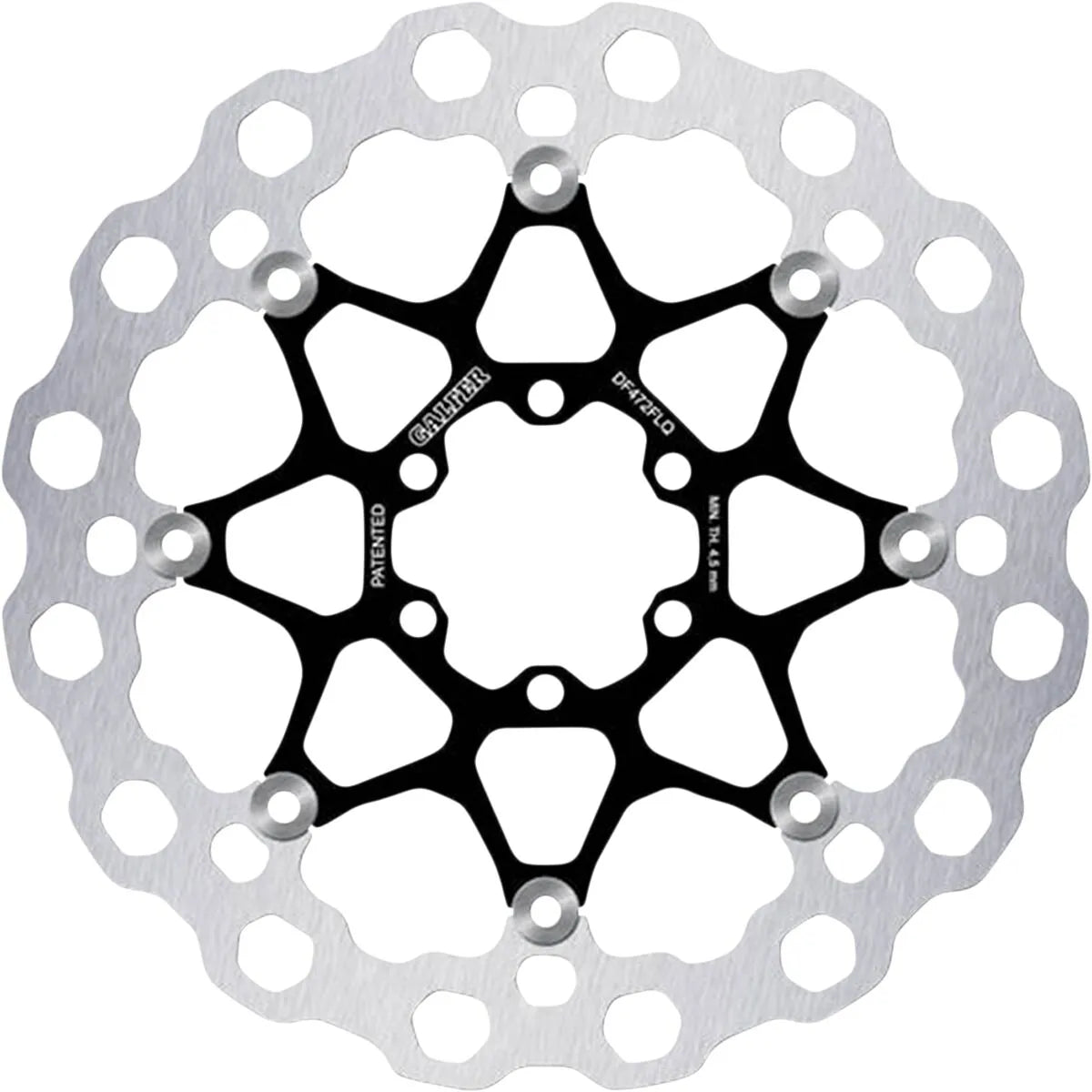 Galfer Floating Cubiq Brake Rotor 298mm Stainless Steel - Front & Rear