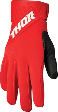 Thor Spectrum Cold Weather Mx Gloves - Red/White