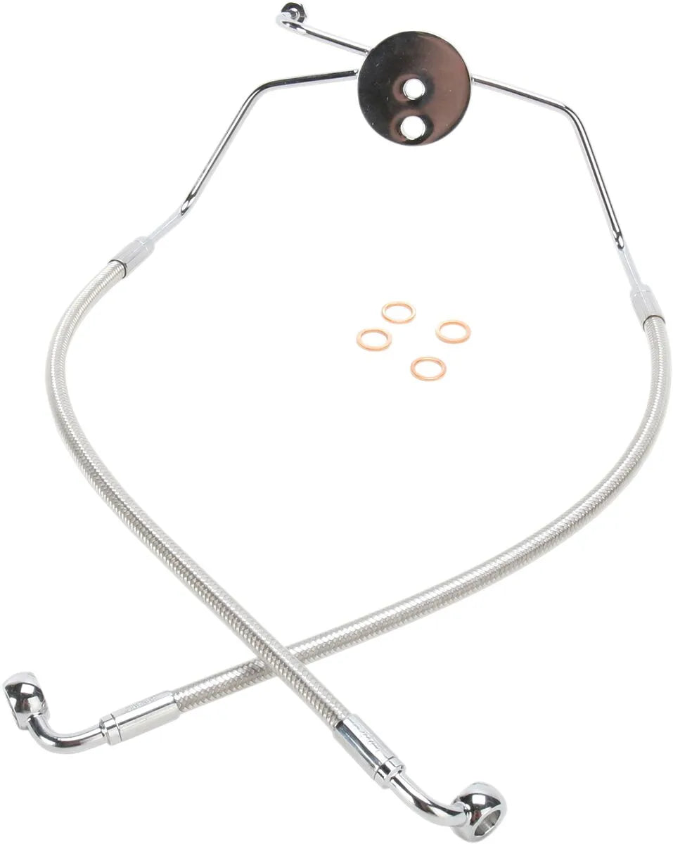 Magnum Shielding Vordere Untere Bremsleitung Kit - Non-abs
