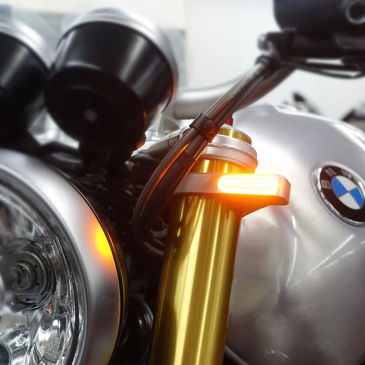 Heinz Bikes Led Turn Signals 47-49mm Forks
