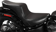Le Pera Cherokee Seat - Black Vinyl - For Harley Davidson