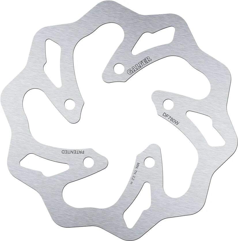 Galfer Wave Brake Rotor - High-performance Upgrade - Rear