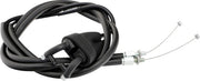 Moose Offroad Dual Throttle Cable, Black Vinyl