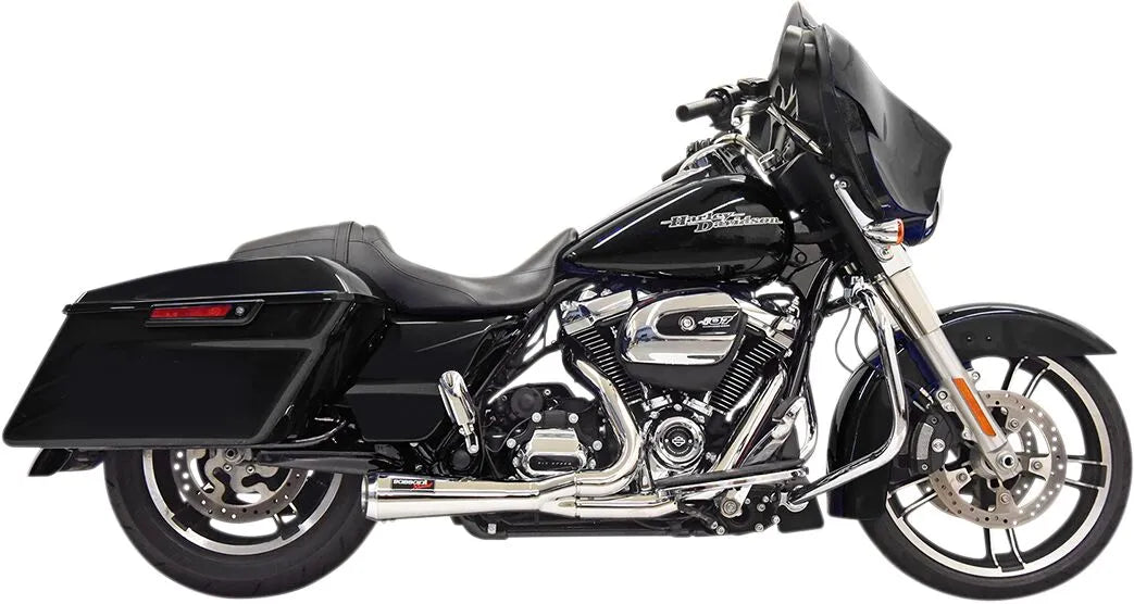 Bassani Xhaust Road Rage 2:1 Kurzes Auspuffsystem Chrom