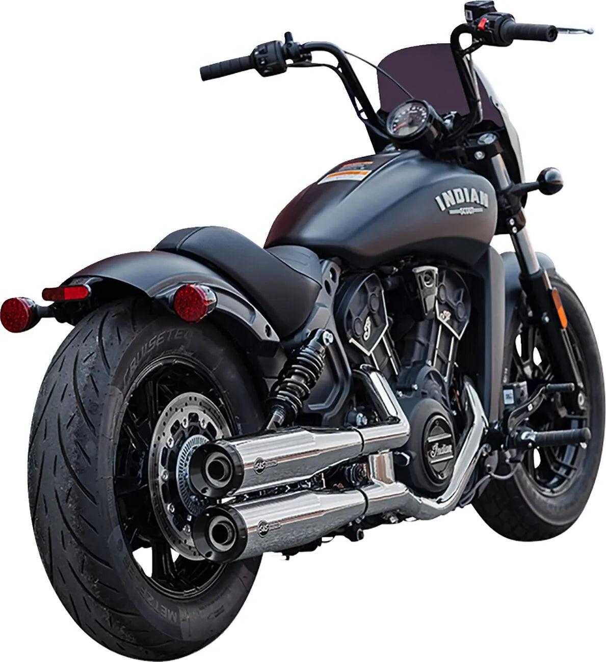 S&s Cycle Grand National Slip-on Schalldämpfer Für Scout