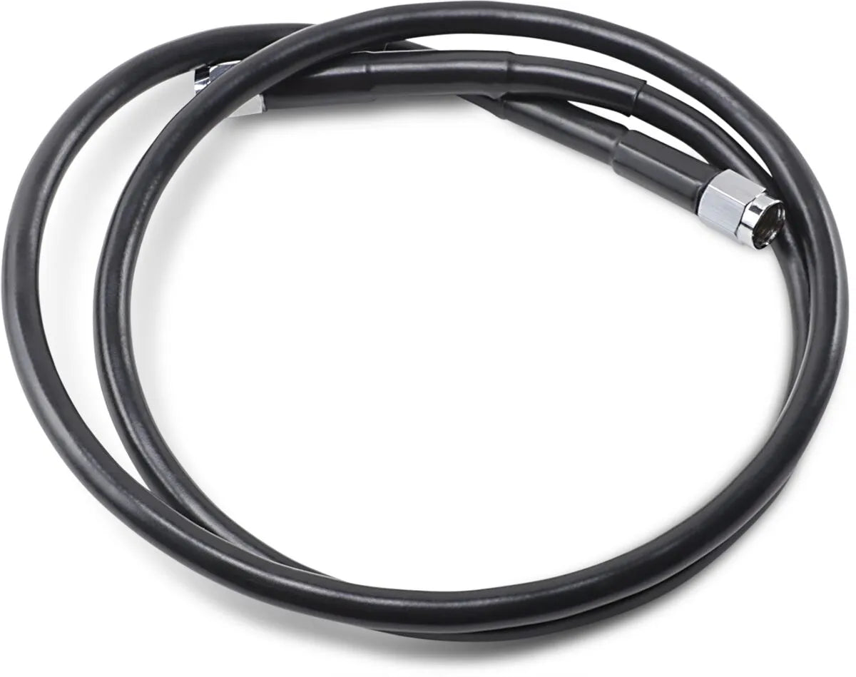 Drag Specialties Universal Bremsleitung 40" Schwarz Vinyl