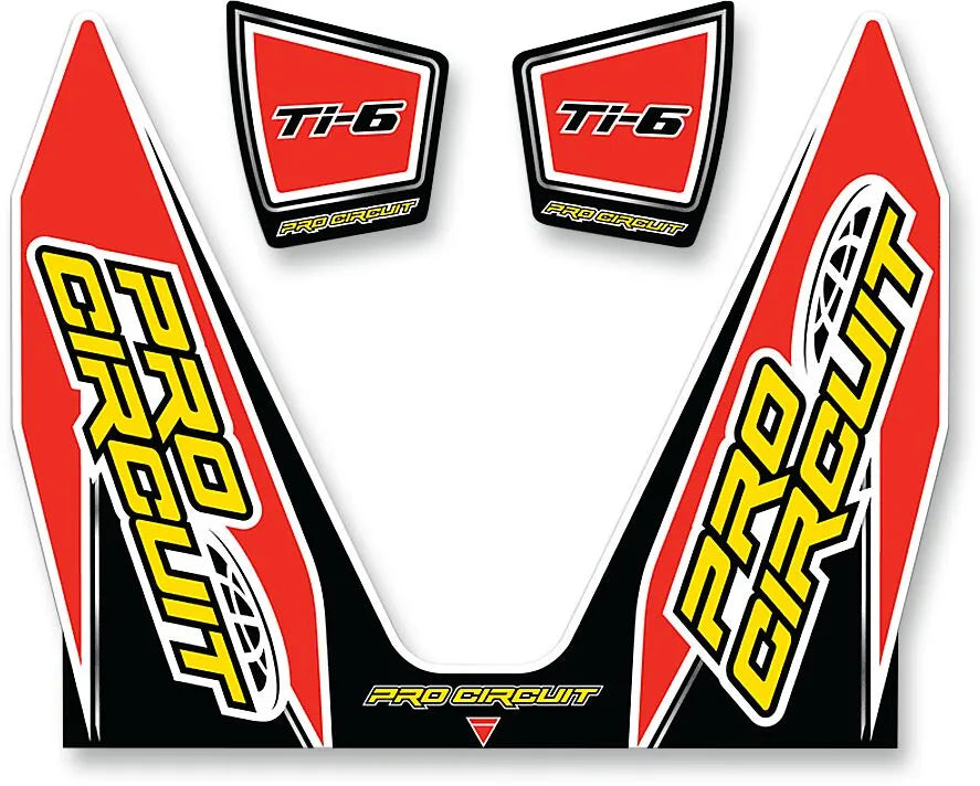 Pro Circuit Auspuff Decal