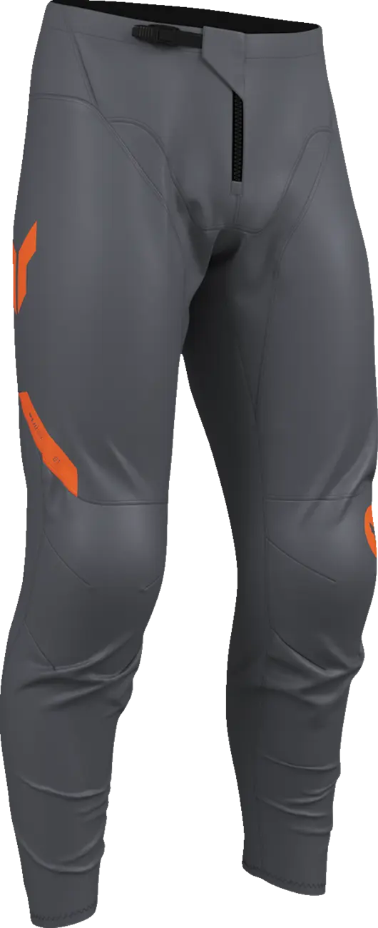 Thor Youth Ridemode Menace Racewear Pants - Charcoal Gray