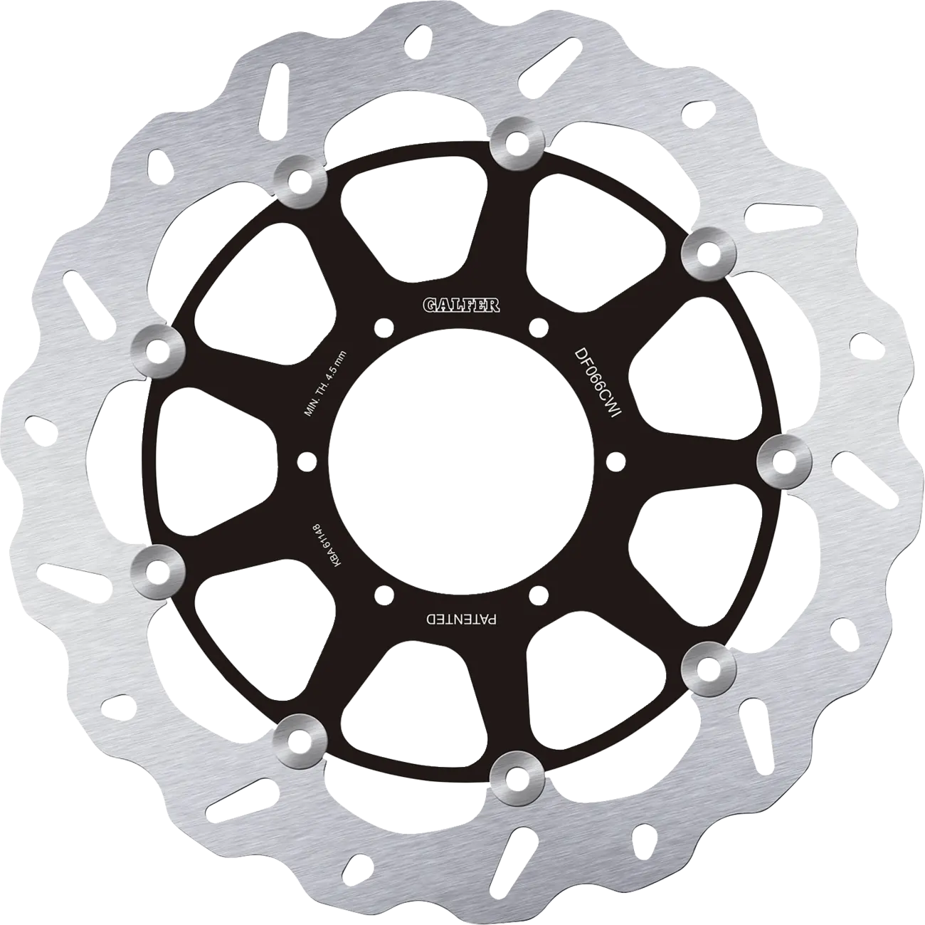 Galfer Brake Rotor For Direct Replacement - Rear