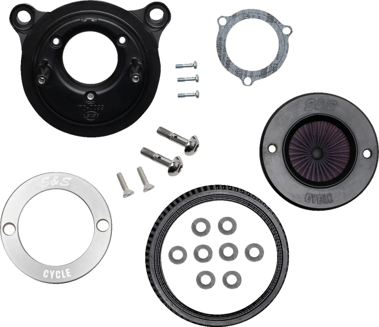 S&s Cycle Air Stinger Stealth Air Cleaner Kit