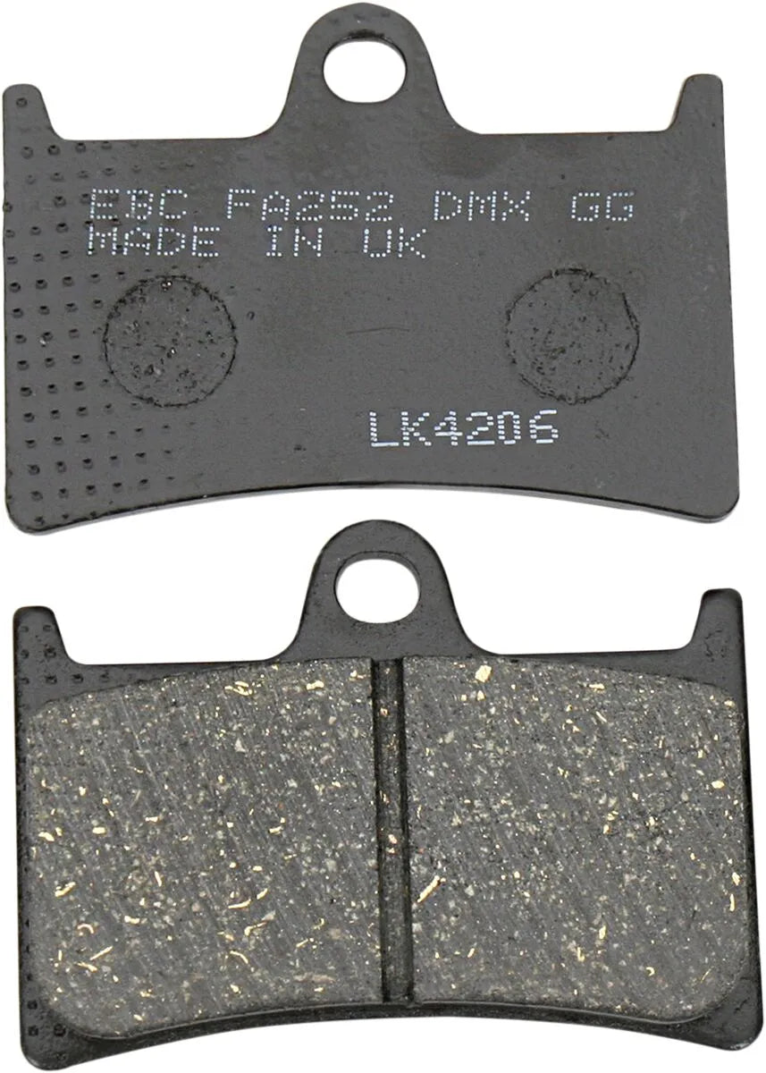 Ebc Fa252 Organic Base Brake Pads - Superior Stopping Power - Front