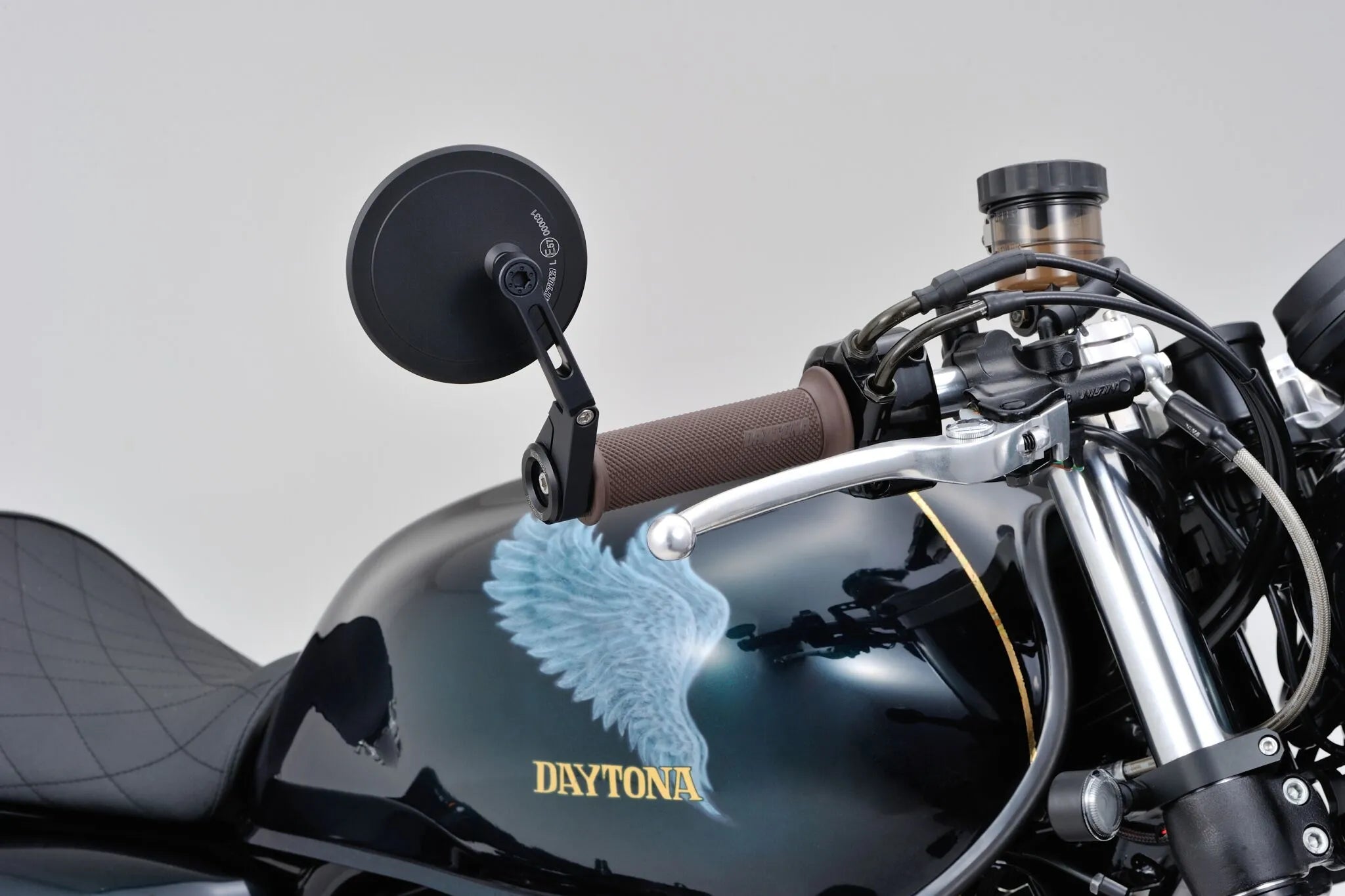 Daytona Bar End Mirror - Universal Motorcycle Mirror