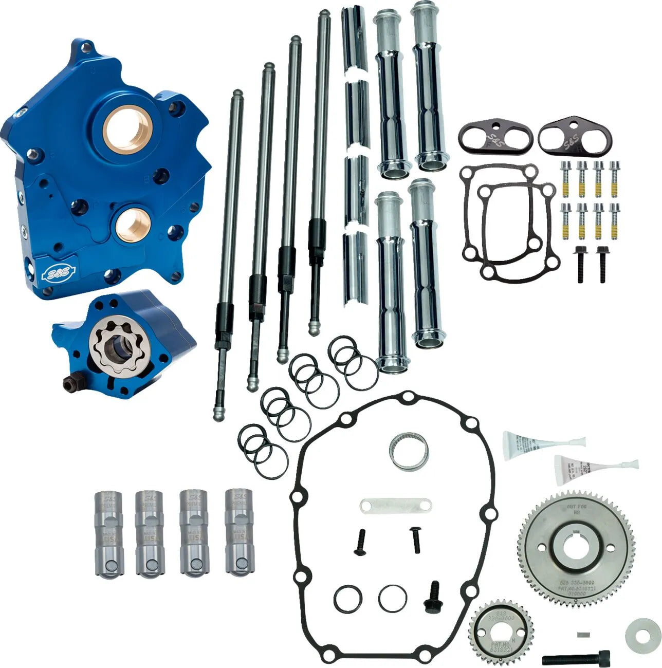 S&s Cycle M8 Cam Chest Kit - Gear Drive, No Cams