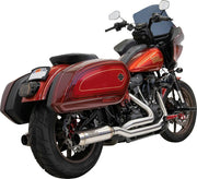 Bassani Xhaust True Dual Auspuffanlage mit 4" Schalldämpfer