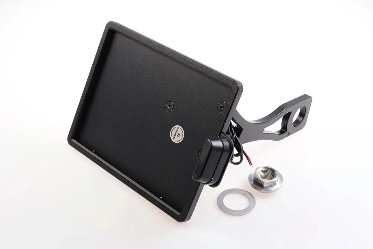 Cult Werk License Plate Holder With Led Lighting