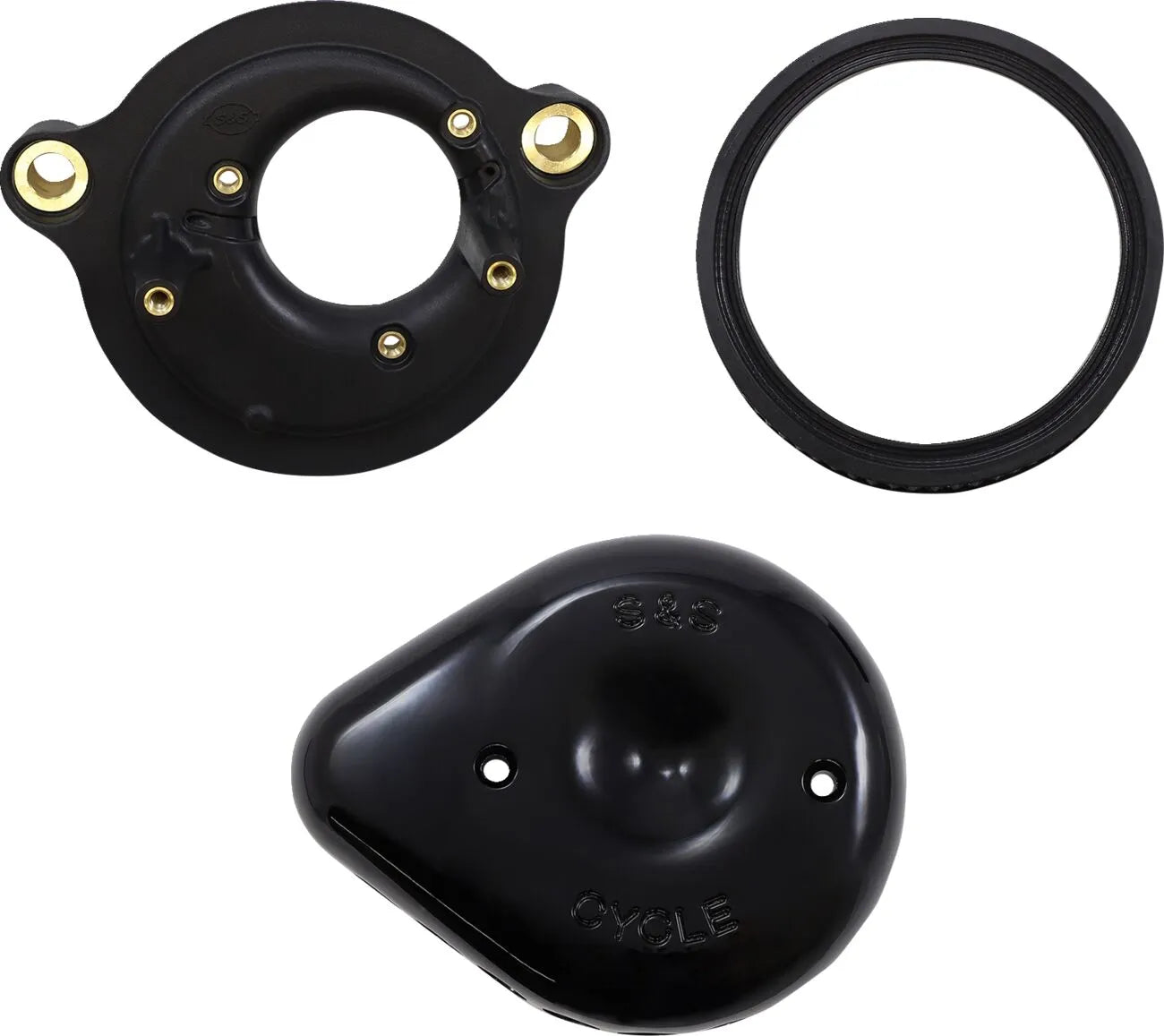 S&s Cycle Mini Teardrop Stealth Air Cleaner Kit