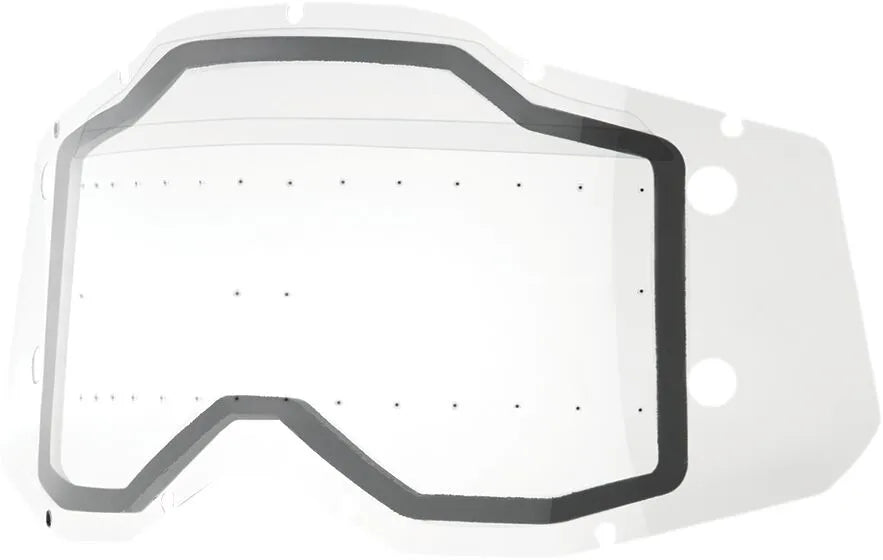 100% Accuri 2 Racecraft 2 Strata 2 Forecast Dual Pane Lens Clear