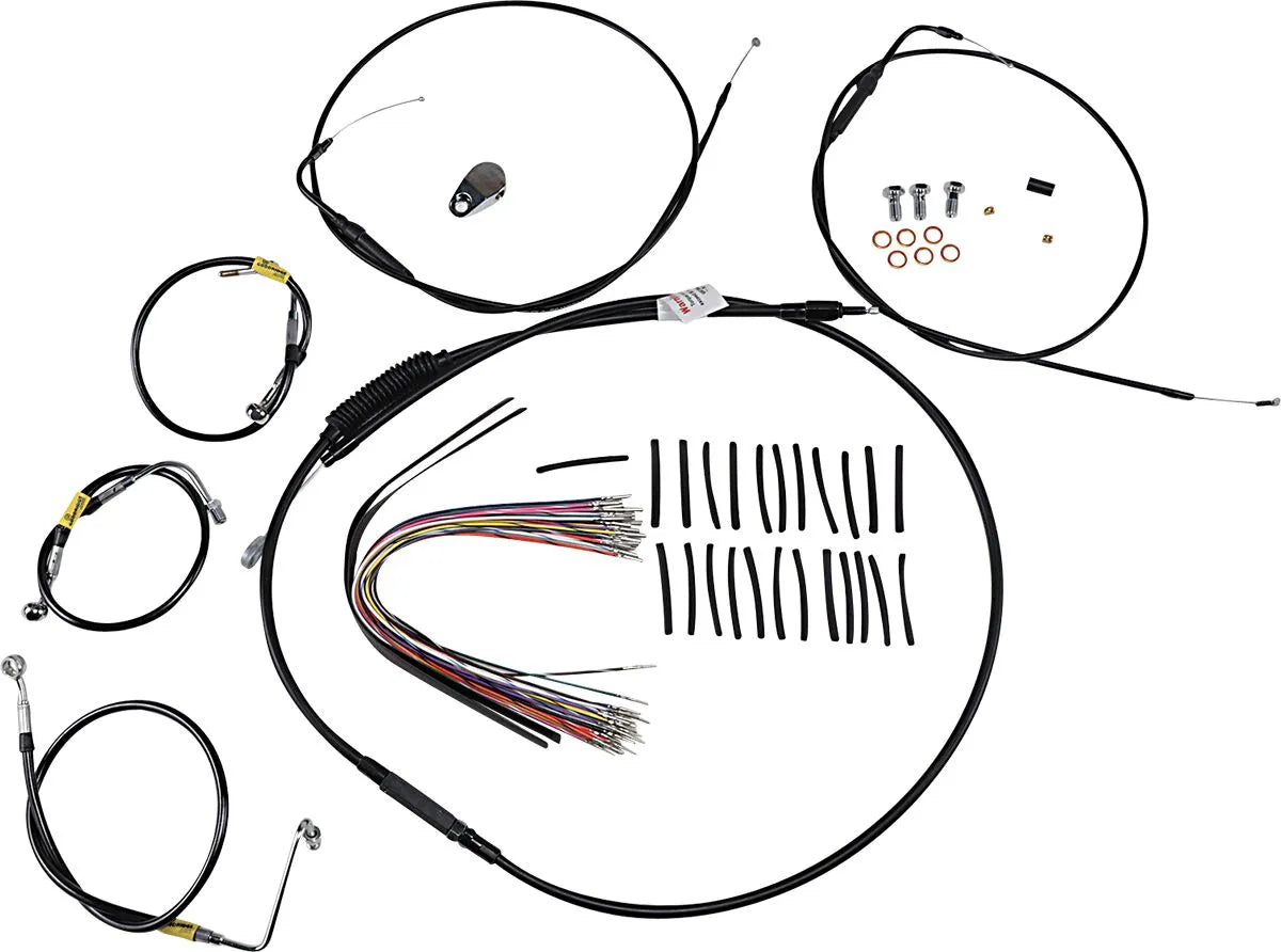 Burly Brand Control Kit for Early Touring 13" Bagger Bars