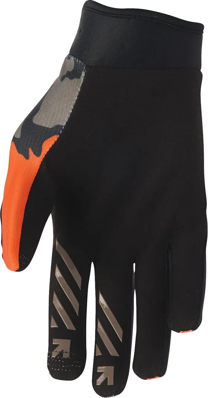 Thor Launchmode Hunter Gloves - Black/Brown/Orange