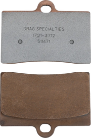 Drag Specialties Premium Sintered Metal Brake Pads for Harley
