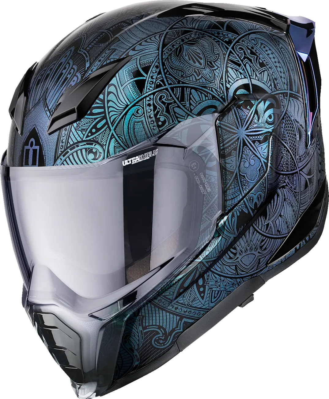 Icon Ultraflite Opal Mandala MIPS Helmet Blue
