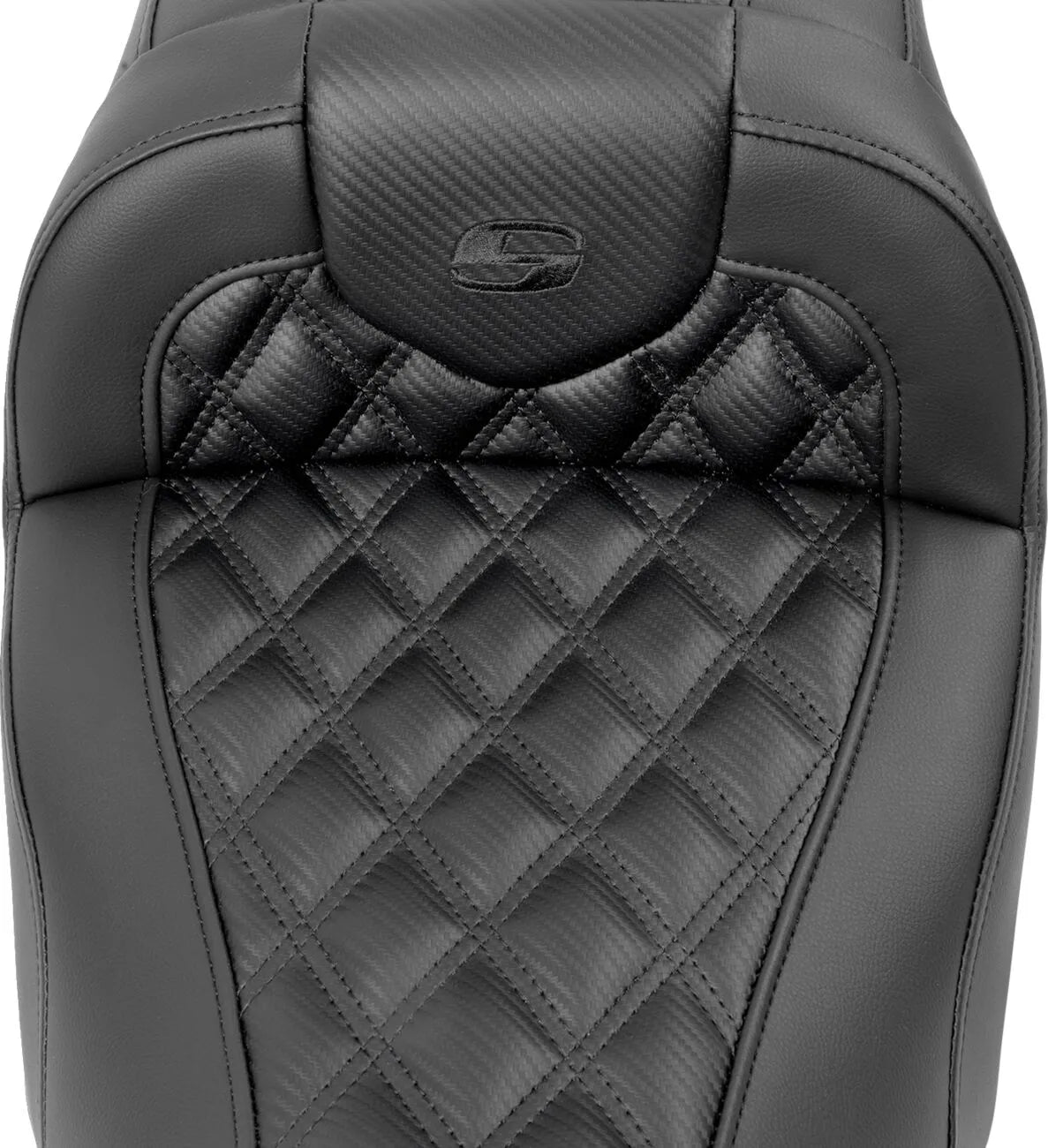 Saddlemen Roadsofa Lattice Stitch Seat - For Harley Davidson