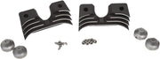 Drag Specialties Spark Plug Head Bolt Cover Kit - Black