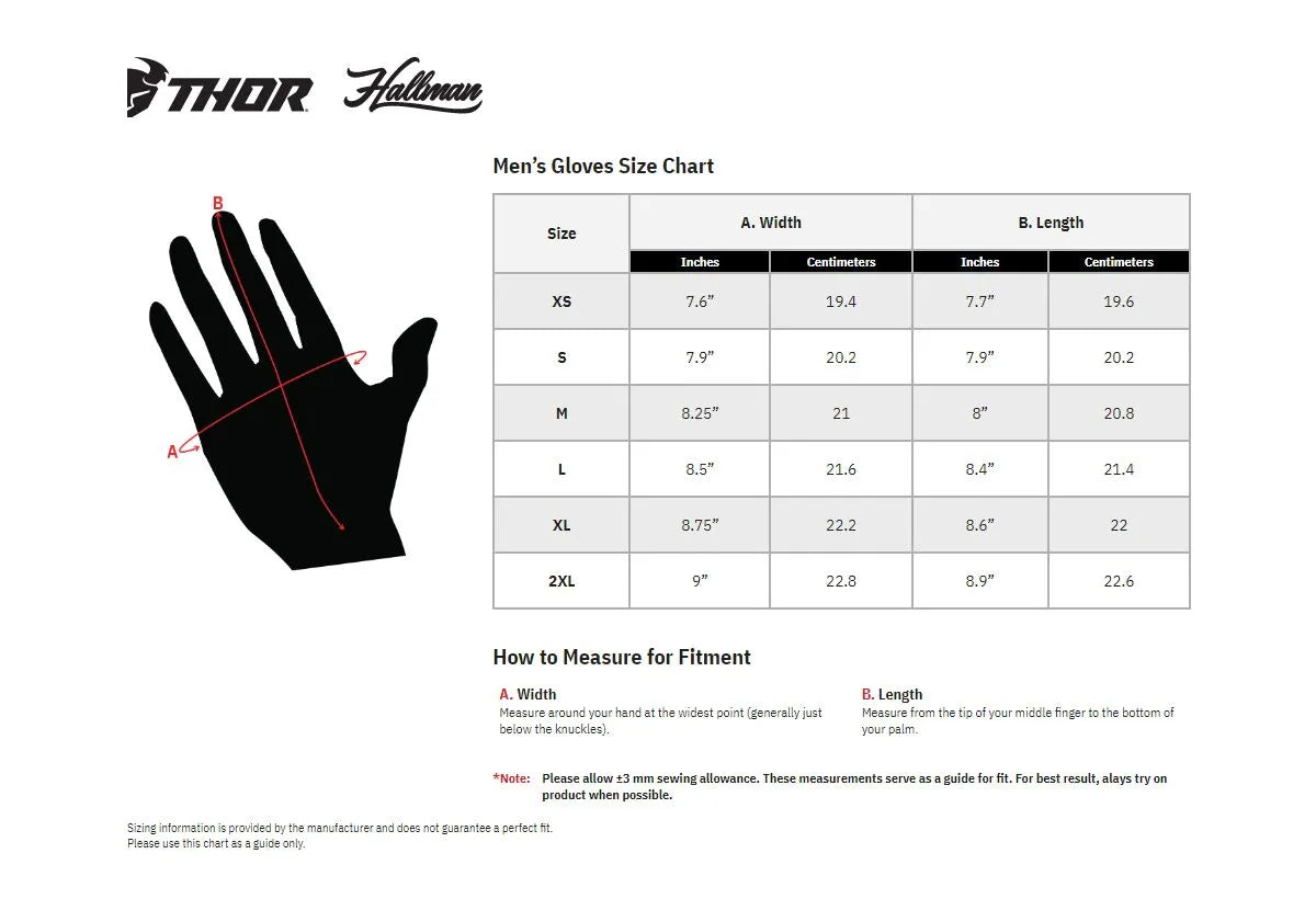Thor Launchmode Xp Gloves - White