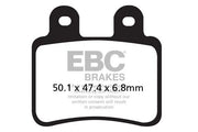 Ebc Sfac Carbon Scooter Bremsbeläge Für Verbesserte Haltbarkeit