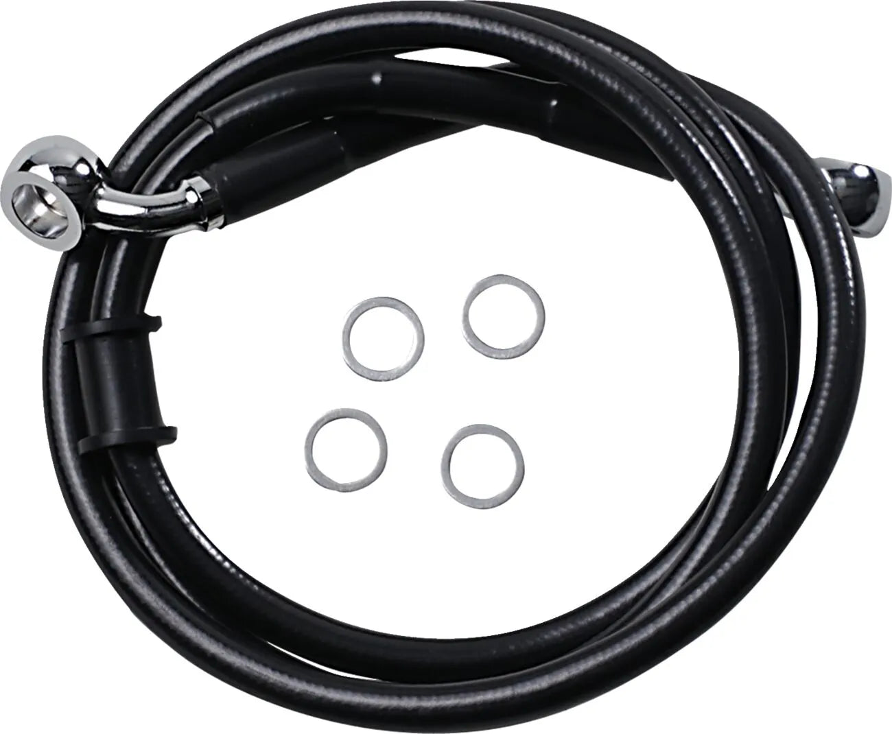 Drag Specialties Frontbremsleitung für Systeme ohne ABS