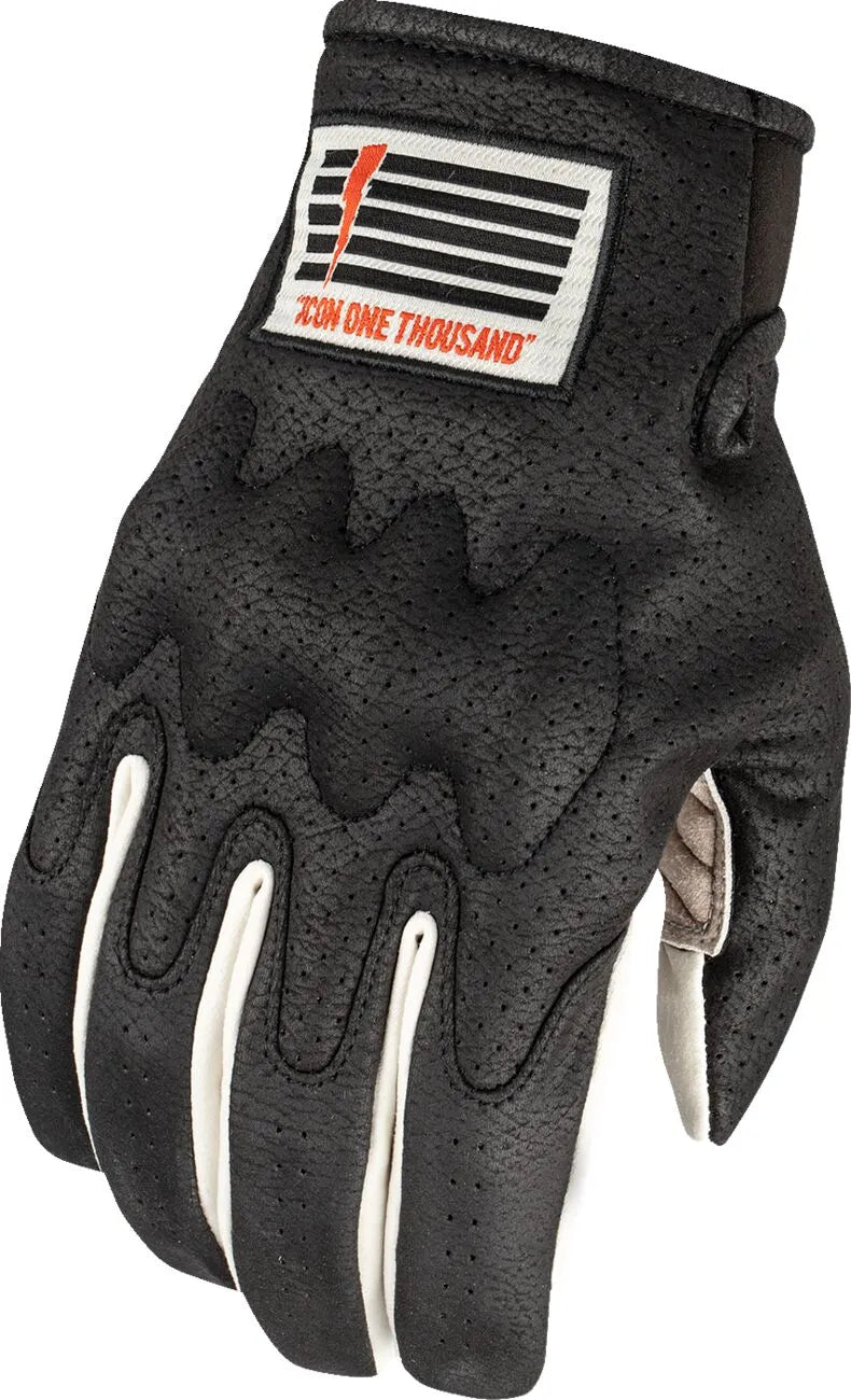 Icon Airform Slabtown Gloves - Black/Off-White
