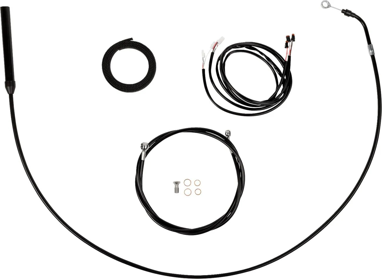 La Choppers Complete Plug-N-Play Cable Kit for 18"-20" Handlebars