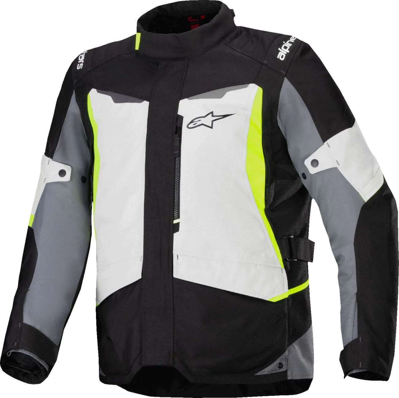 Alpinestars St-1 Waterproof Jacket - Black/Gray/Fluorescent Yellow