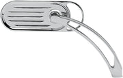 Arlen Ness Chrome Oval Motorcycle Mirror