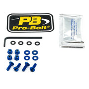 Pro Bolt Aluminium Screen Bolt Kit - Blue