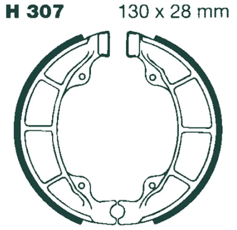 Ebc Standard Bremsbacken - Hinten