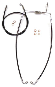 Magnum Shielding Xr Edelstahl-Frontbremsleitungssatz Ohne Abs